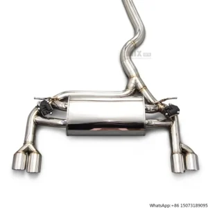 exhaust for m340 m340i f30 3.0t 2013 2018 racing catback exhaust factory direct wholesale custom production ss304