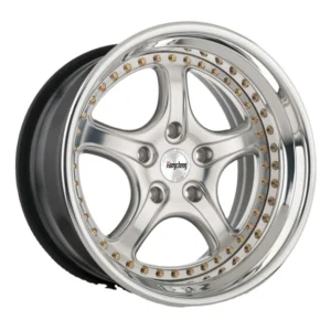 new product 2 piece composite aviation aluminum high performance racing wheel hub is suitable for car modification